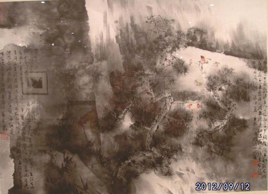 山水写生作品08